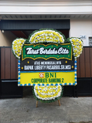 Papan Bunga Duka di Margaasih