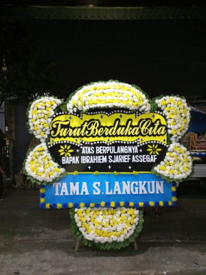 Papan Bunga Duka di Margaasih
