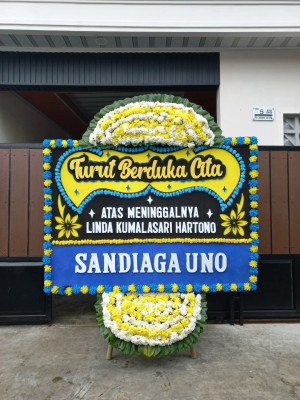 Papan Bunga Duka di Margaasih