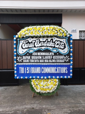 Papan Bunga Duka di Margaasih
